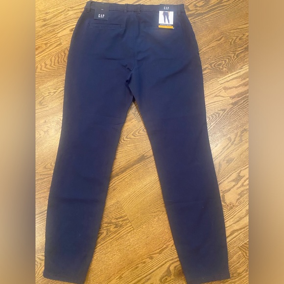 GAP Stretch Skinny Pants - Size 12 - NWT - Twilight Blue - Picture 9 of 10